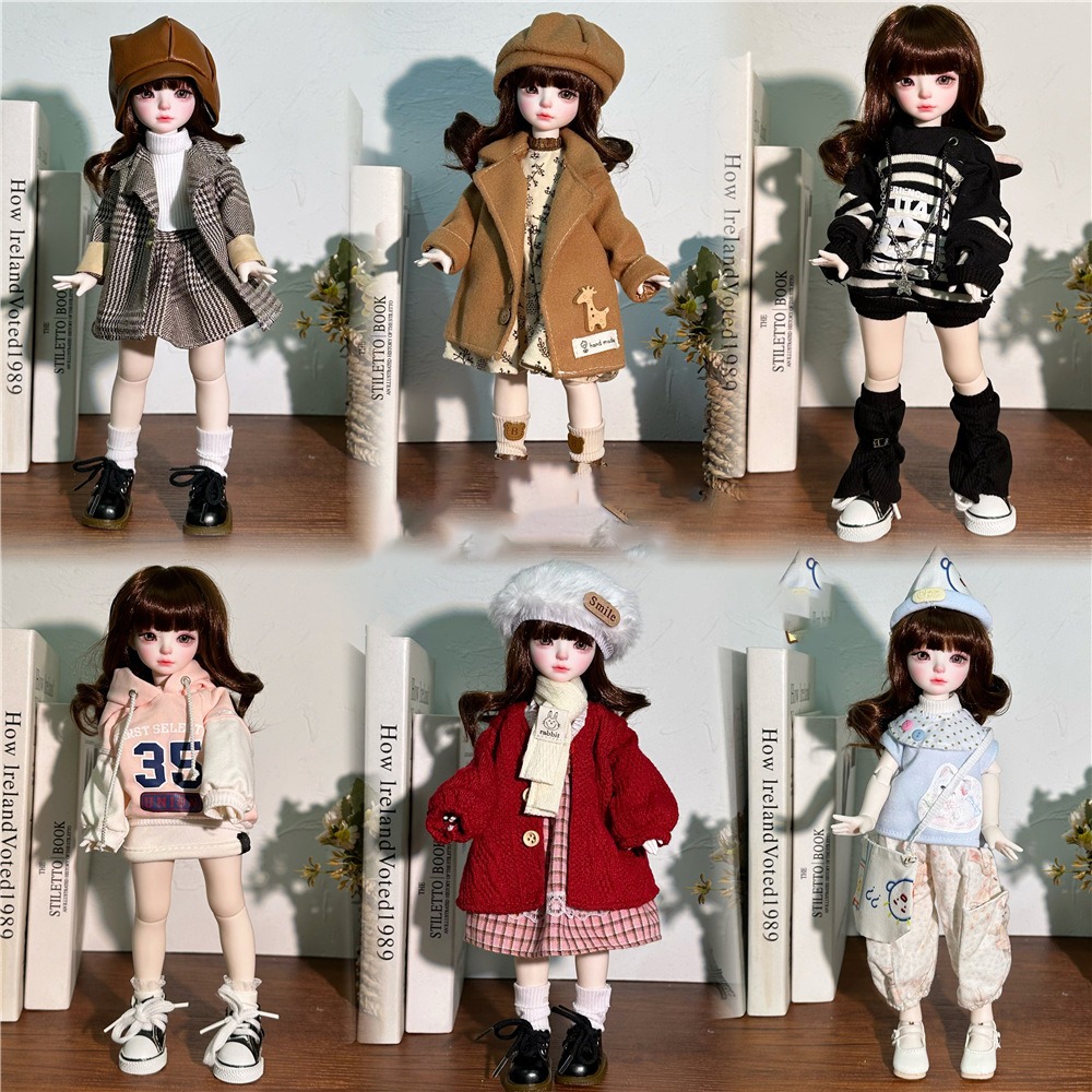 1/6 BJD Doll Dress Doll Fashio - Bjd Doll 1 6 Full Set With Clothes review and price
