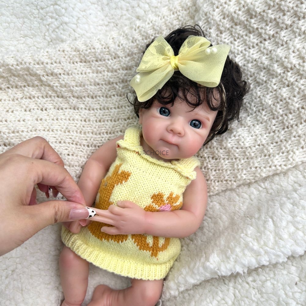 Mini 12Inch Open Eyes Bettie w - Reborn Baby Doll Silicone Realistic review and price