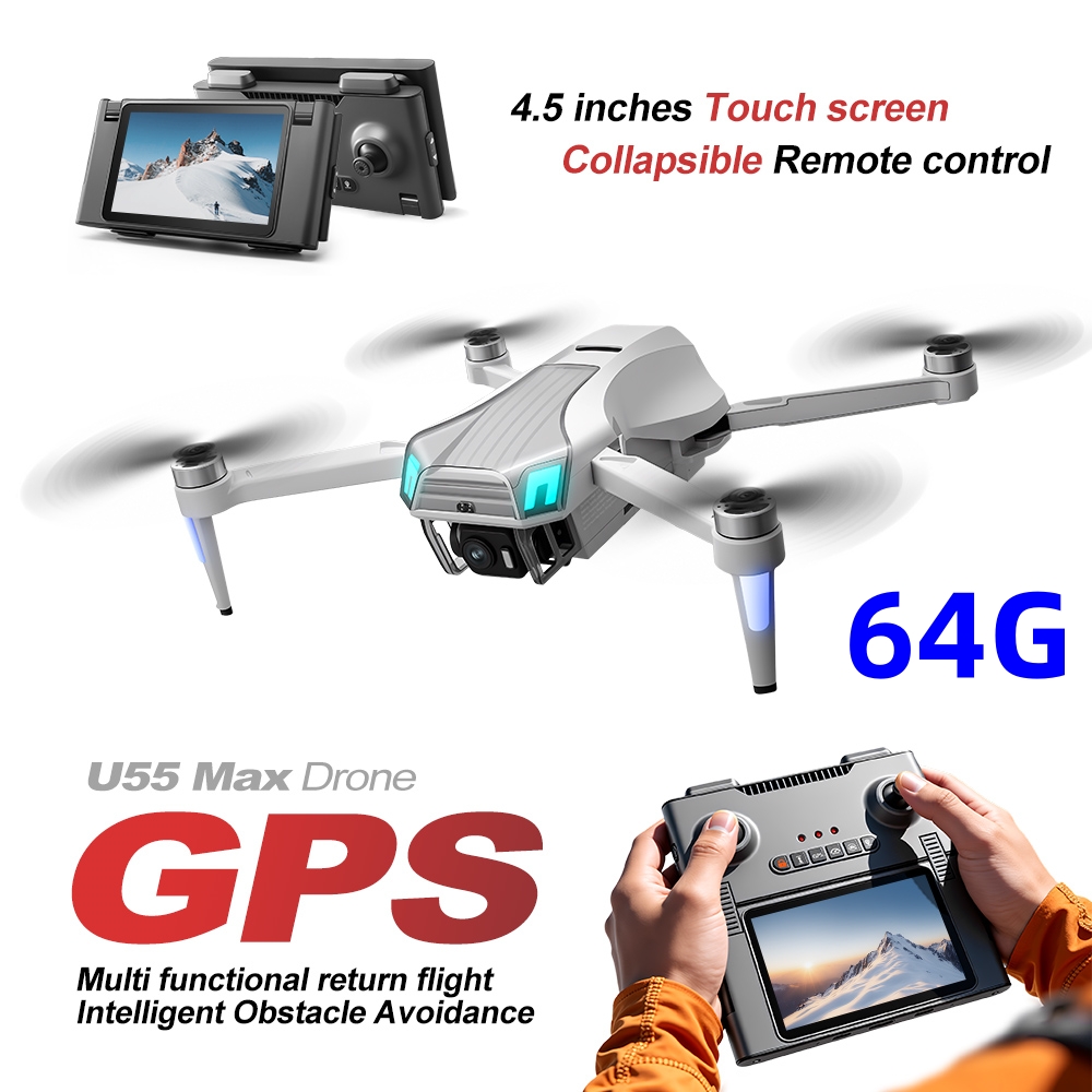 NCZOBOE U55 Drone Professional - Fpv Brushless Rc Drone 4K review and price