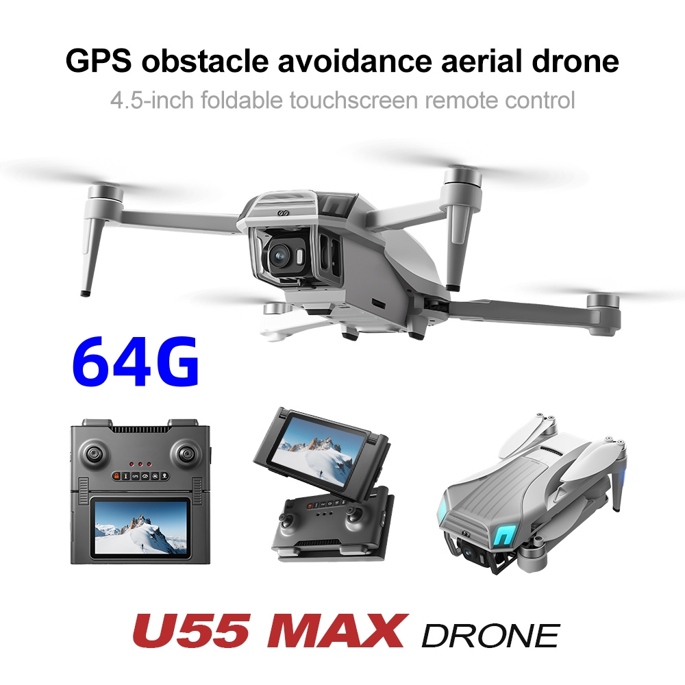 NCZOBOE U55 Drone Professional - Fpv Brushless Rc Drone 4K review and price
