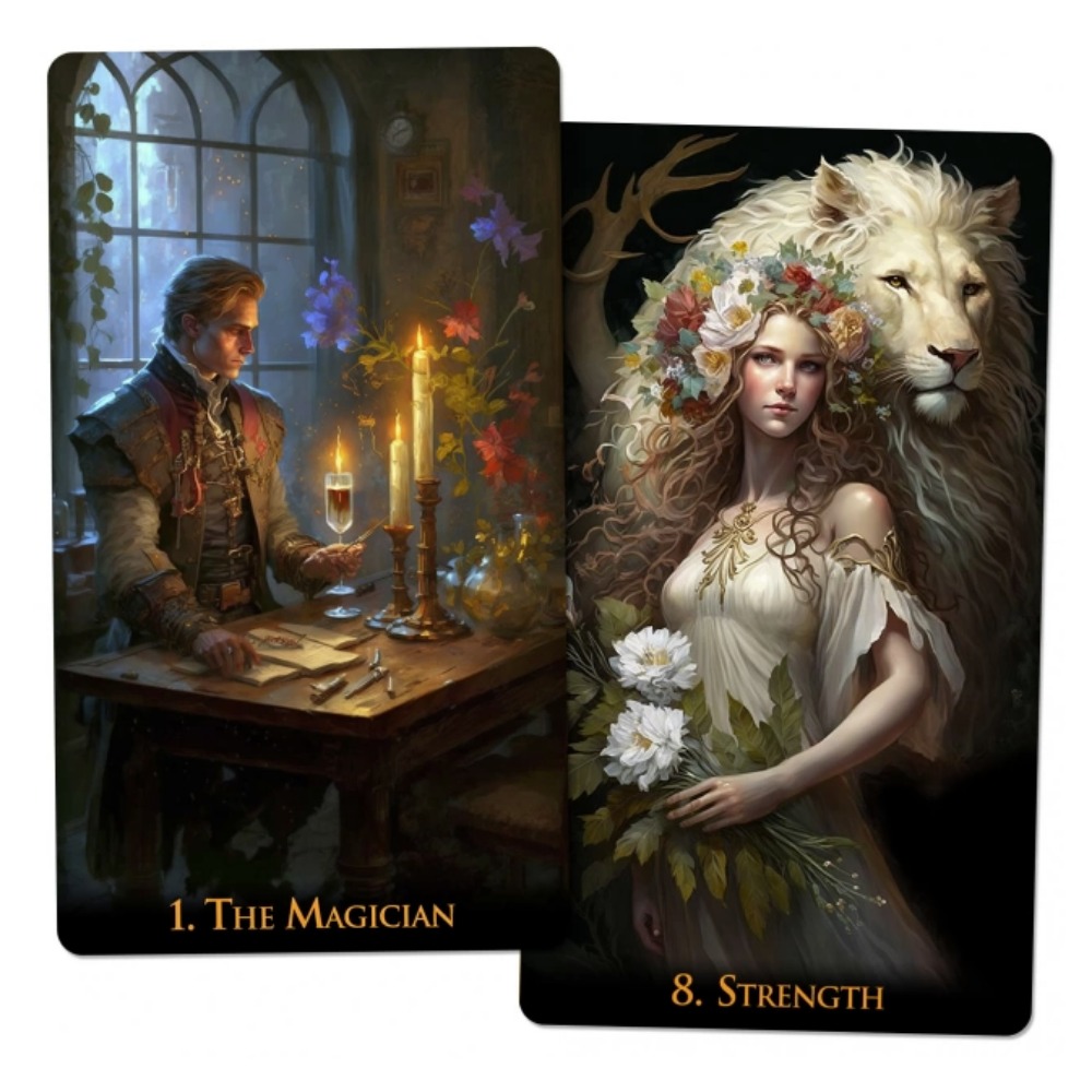 12*7cm Weird World Tarot 78 Ca - Tarot Cards Deck With Guidebook review and price