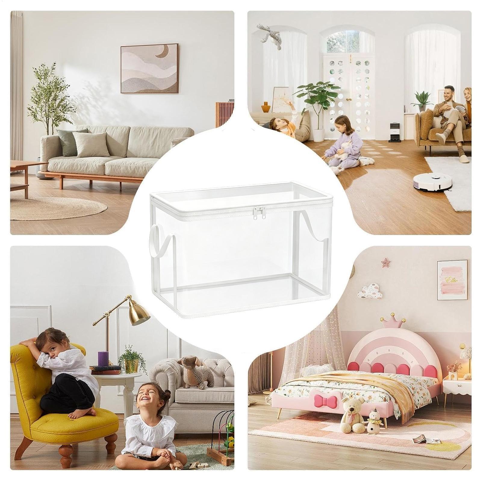 Toy Storage Bag Transparent Or - Dolls review and price