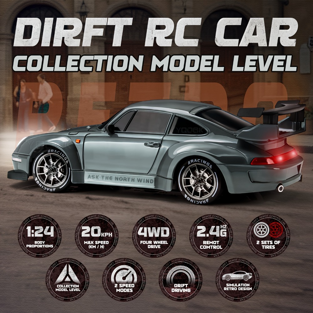 2.4G Remote Control RC Drift R - Rc Drift Car 1 24 Scale 4Wd review and price