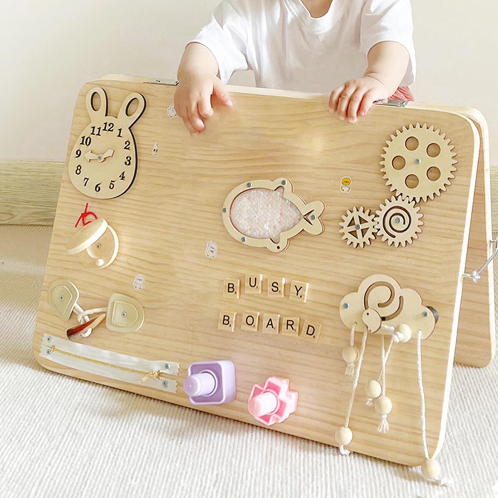 Wooden Montessori Busy Board P - Montessori Wooden Busy Board Toddler review and price