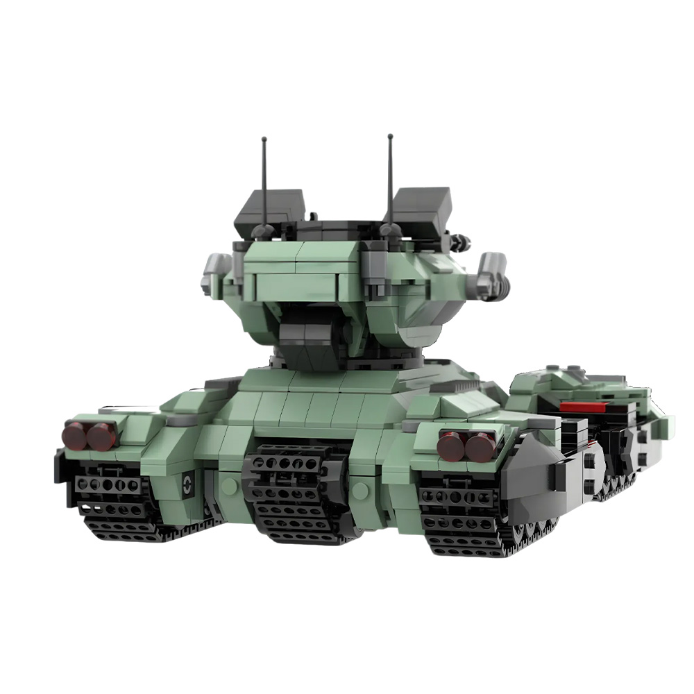 MOC UNSC Grizzly Tank Building - Lego Compatible Military Tank review and price