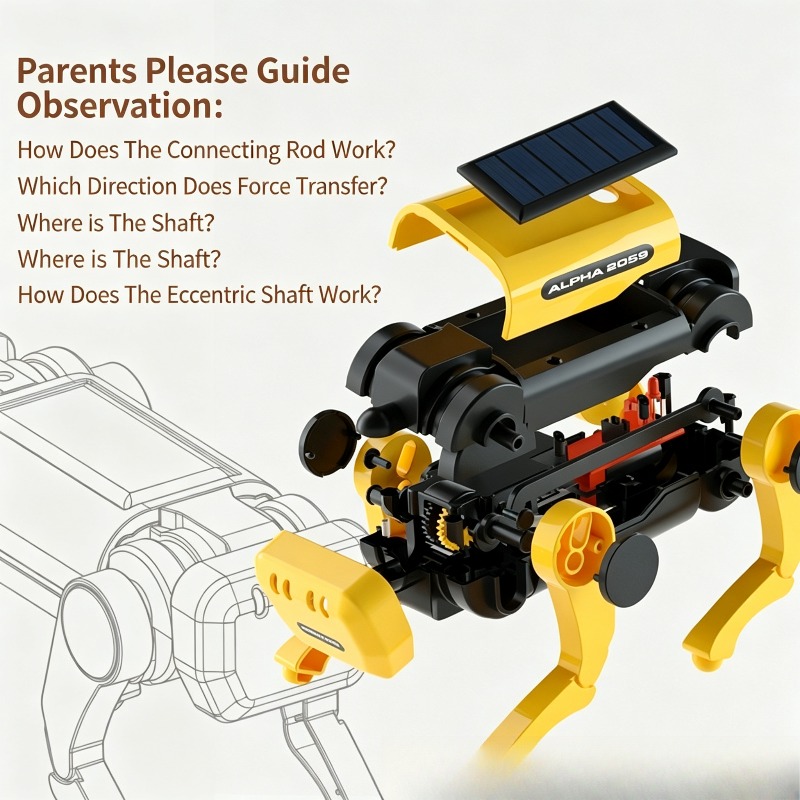 DIY Solar Powered Walking Mech - Stem Solar Robot Kit For Kids review and price