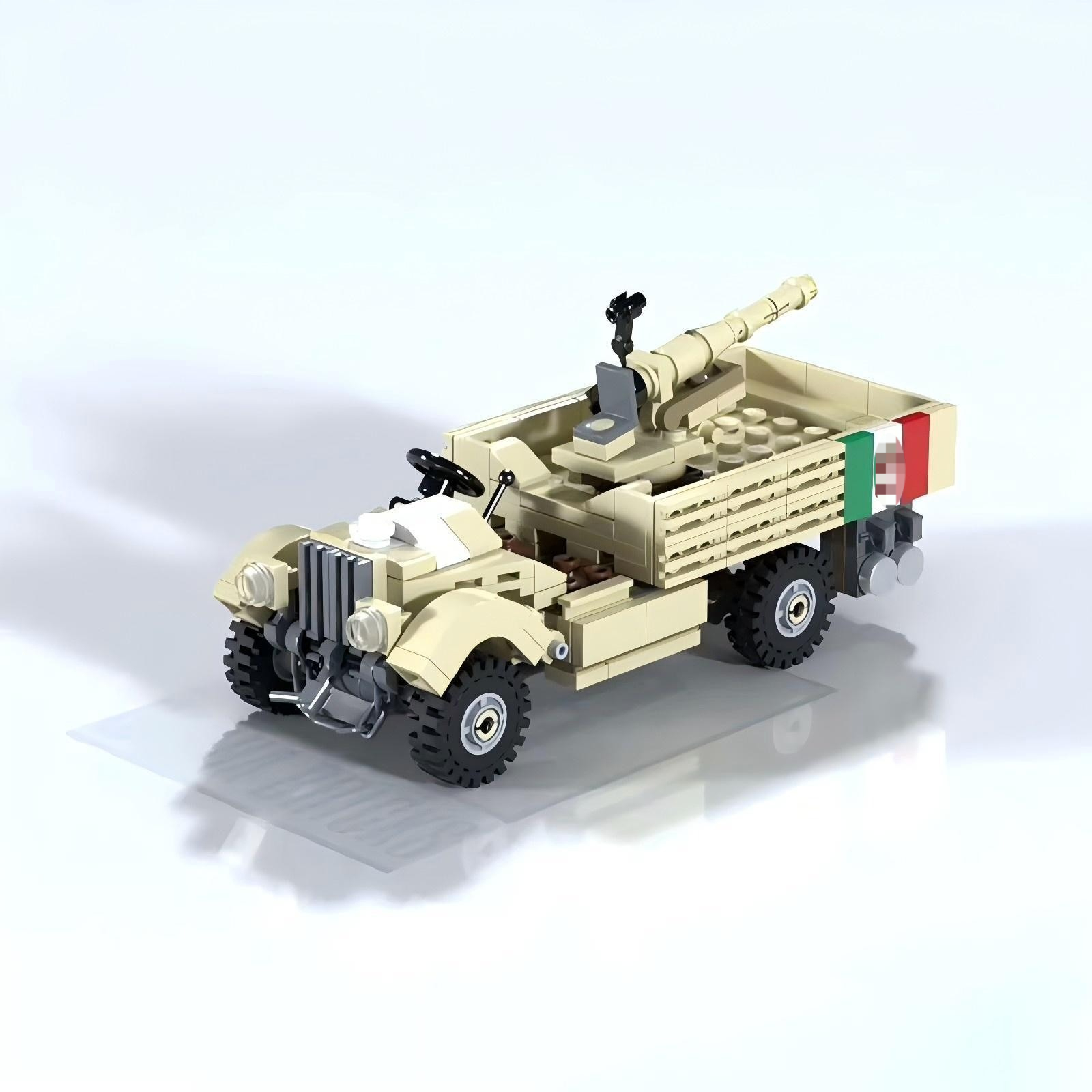 MOC Military Series Italian M1 - Lego Compatible Military Tank review and price