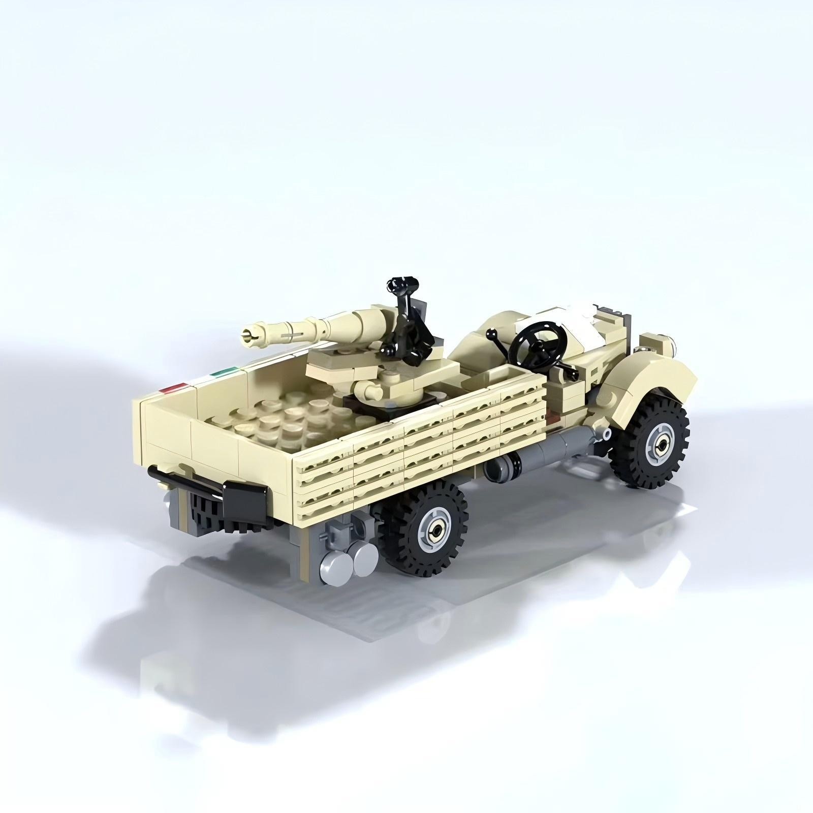 MOC Military Series Italian M1 - Lego Compatible Military Tank review and price