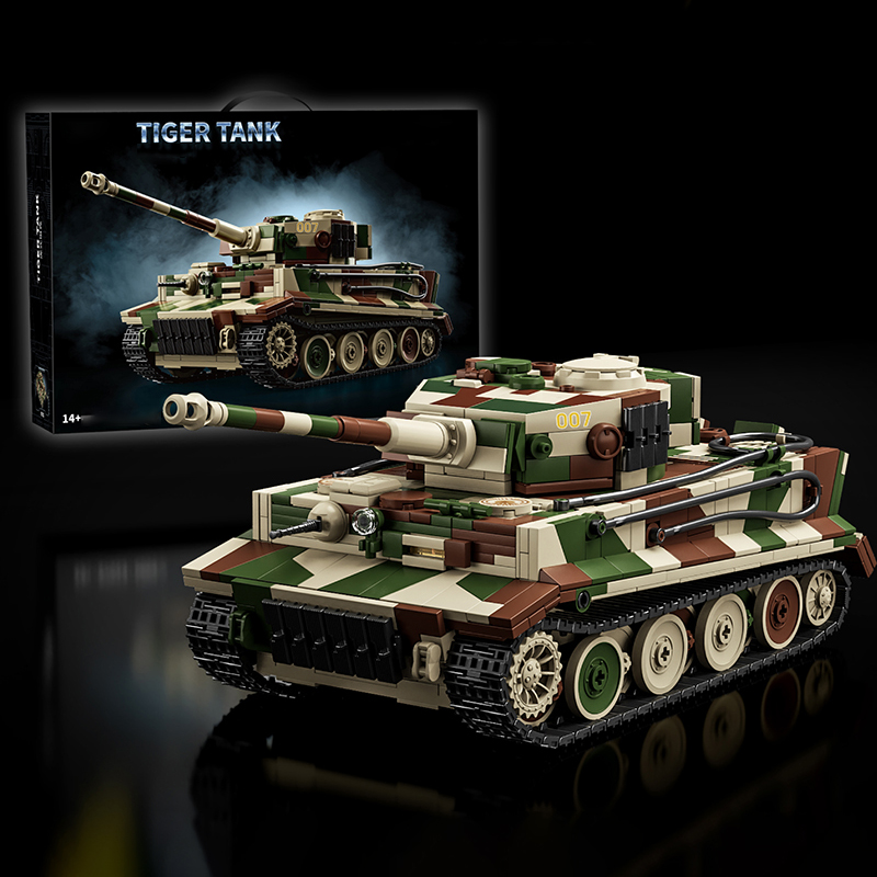 1:28 German Tiger Tank Buildin - Lego Compatible Military Tank review and price