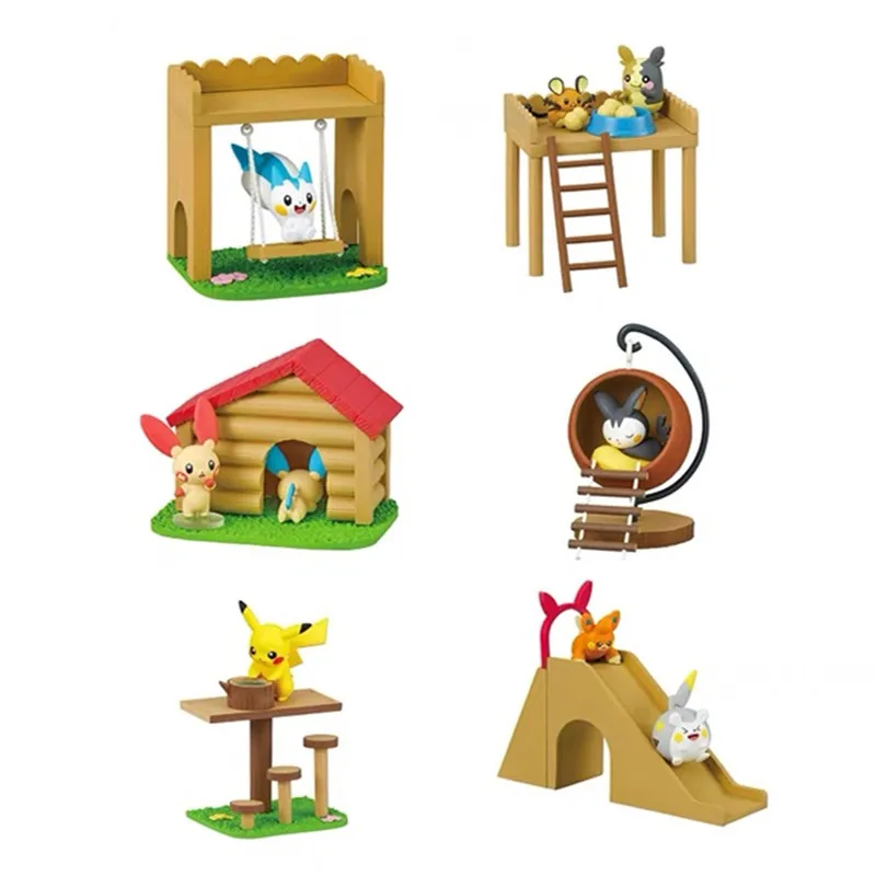 Pokemon Miniature Forest Playg - Anime Action Figure Blind Box review and price