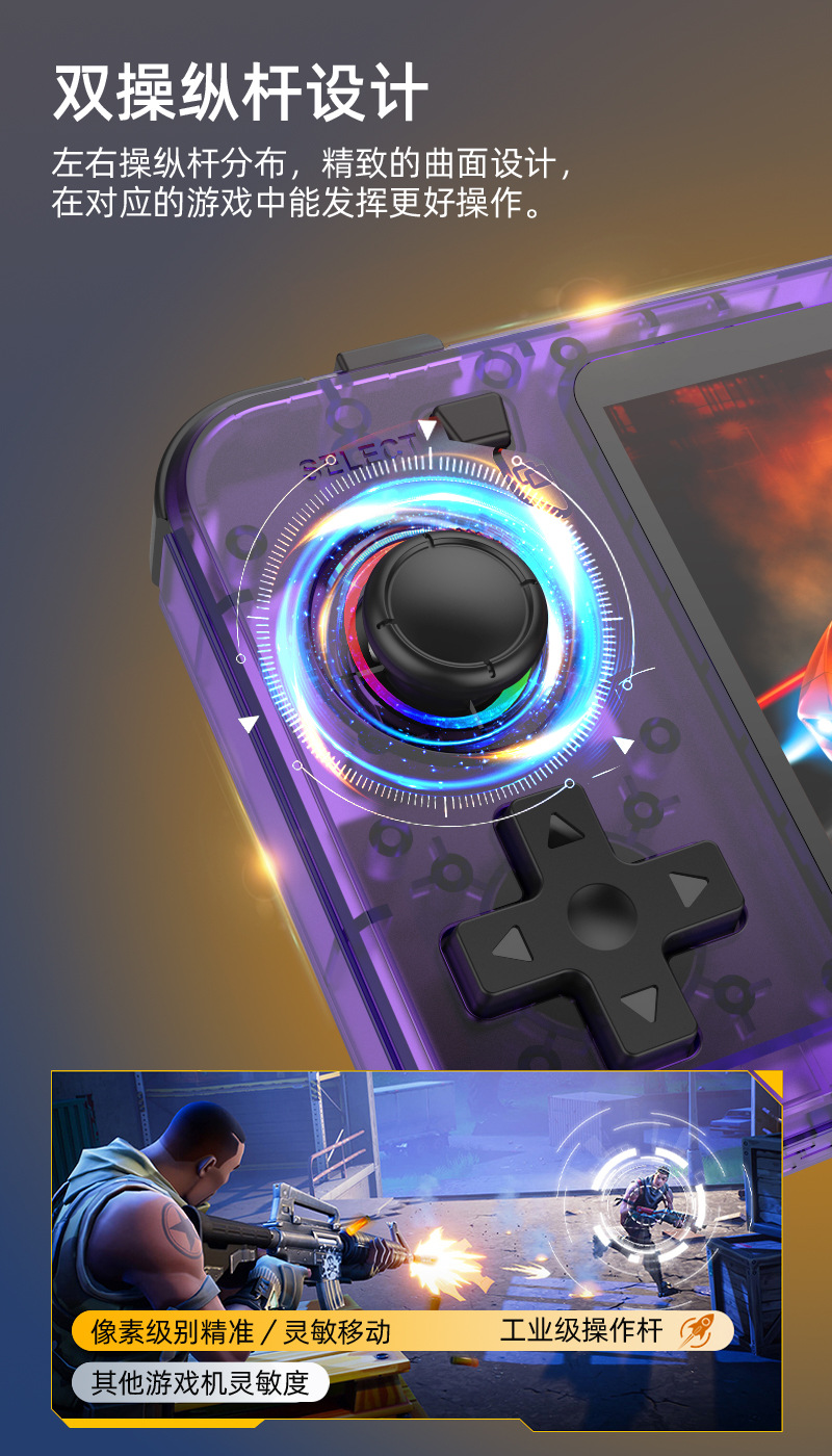 New R36H Retro Handheld Consol - Retro Handheld Game Console R36S review and price