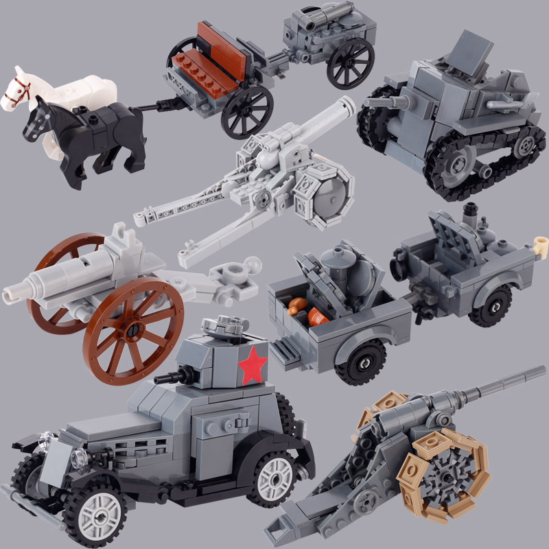 WW1 Italian Soviet Military Ta - Lego Compatible Military Tank review and price