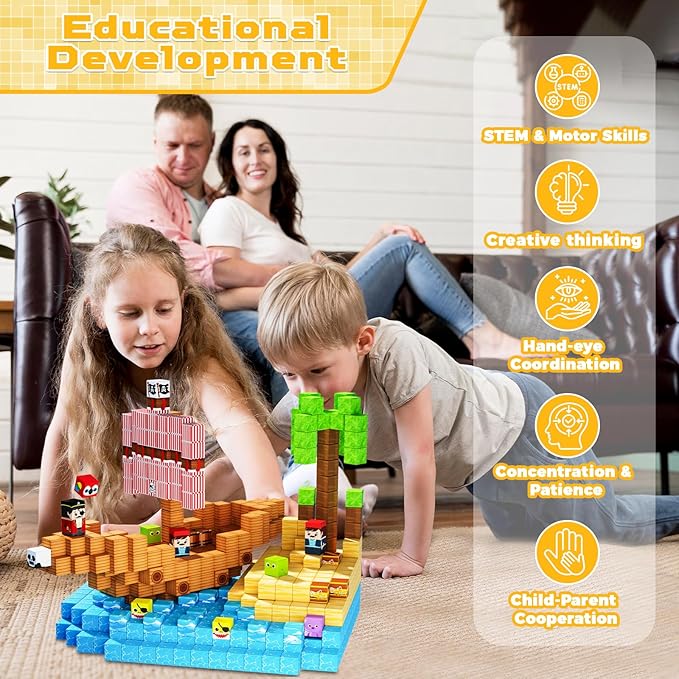 Magnetic Blocks - 100Pcs Build - Magnetic Building Tiles Set 100Pcs review and price